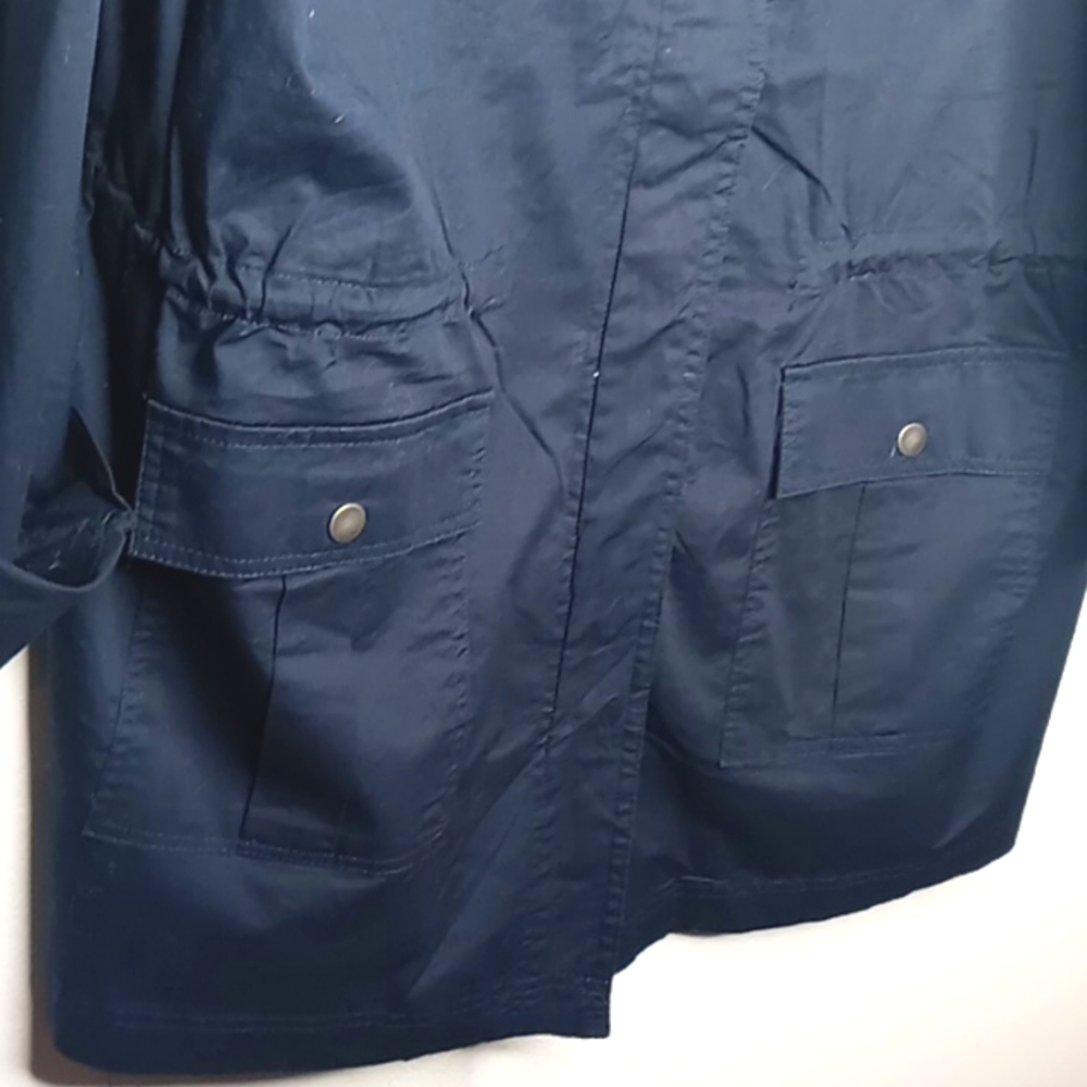 Jones New York Utility Jacket Navy Blue - XXL - Picture 5 of 12